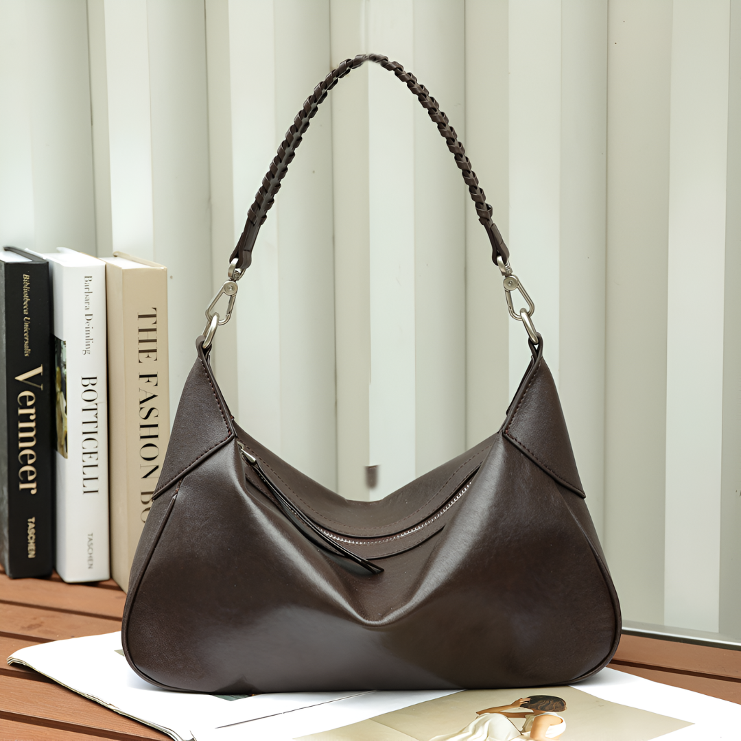 <tc>Borsa a spalla Lara intrecciata</tc>