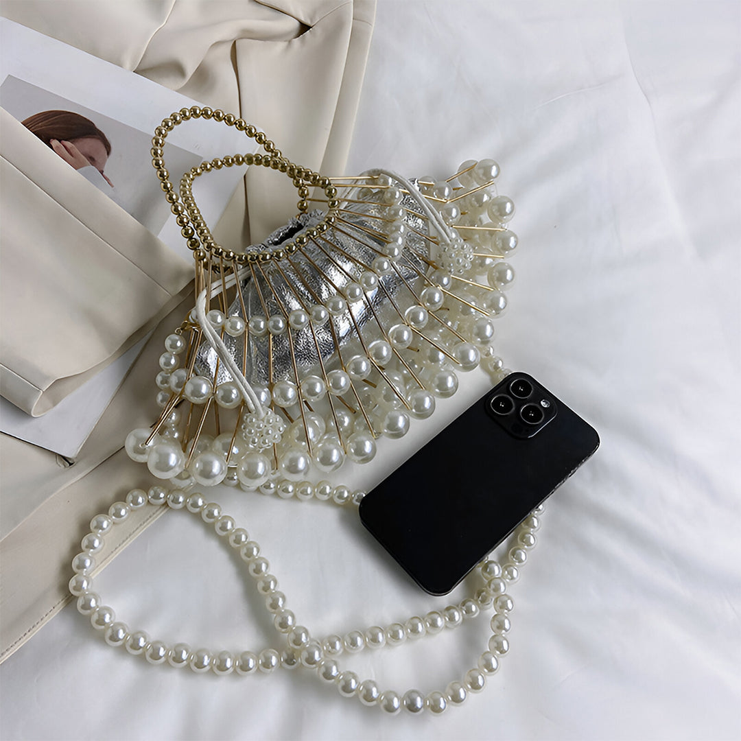 Borsa con perle di Sicilia
