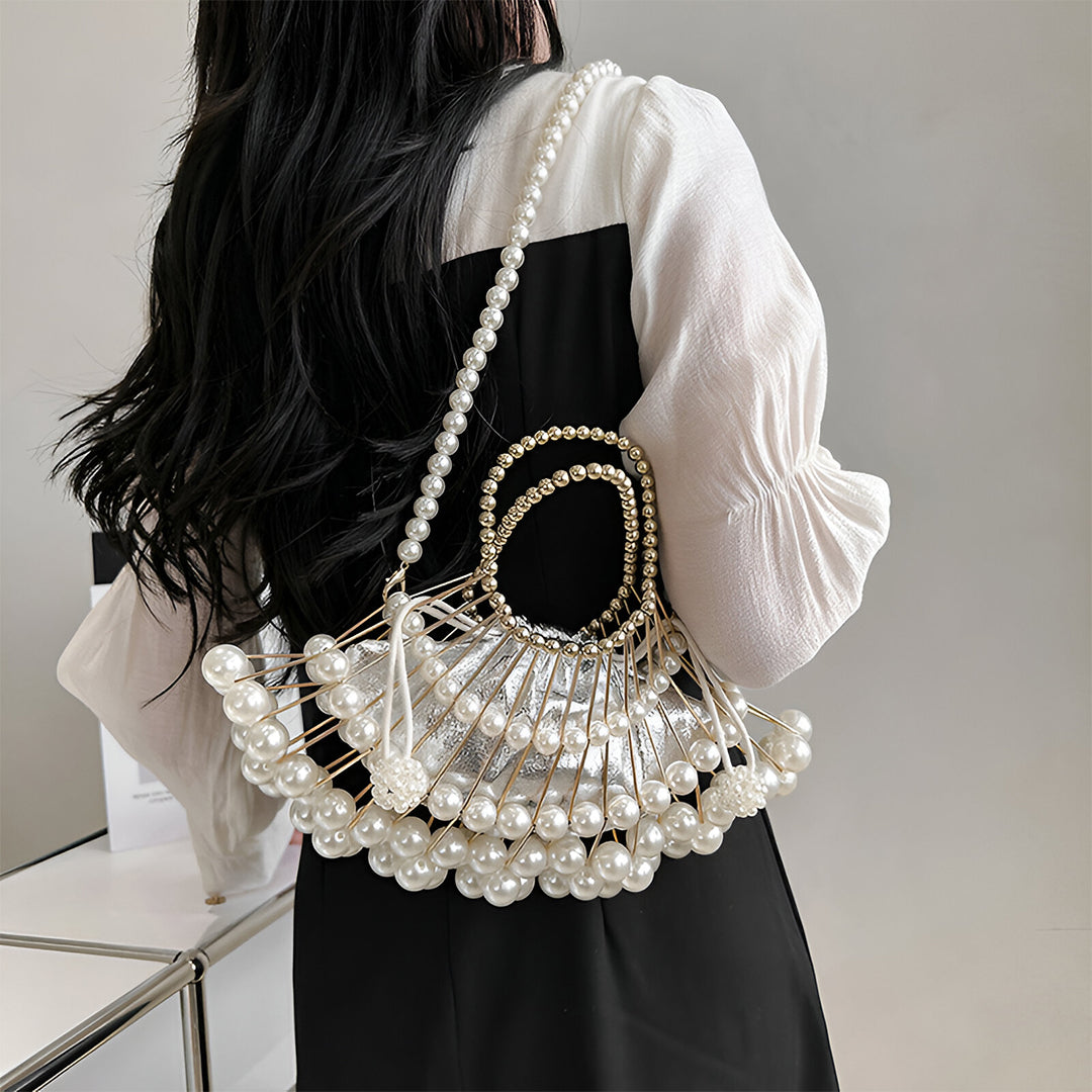 Borsa con perle di Sicilia