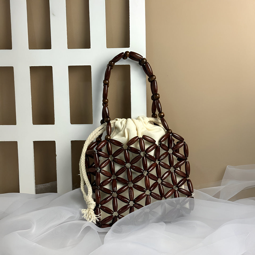 <tc>Borsa Campbell intrecciata</tc>