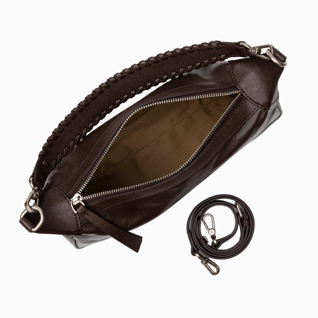 <tc>Borsa a spalla Lara intrecciata</tc>