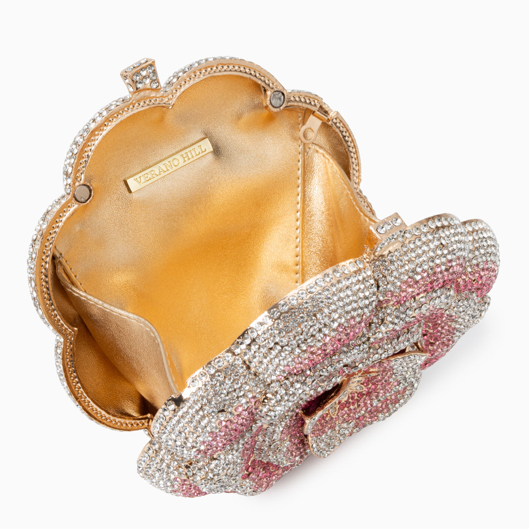 Pochette Jeline a fiori