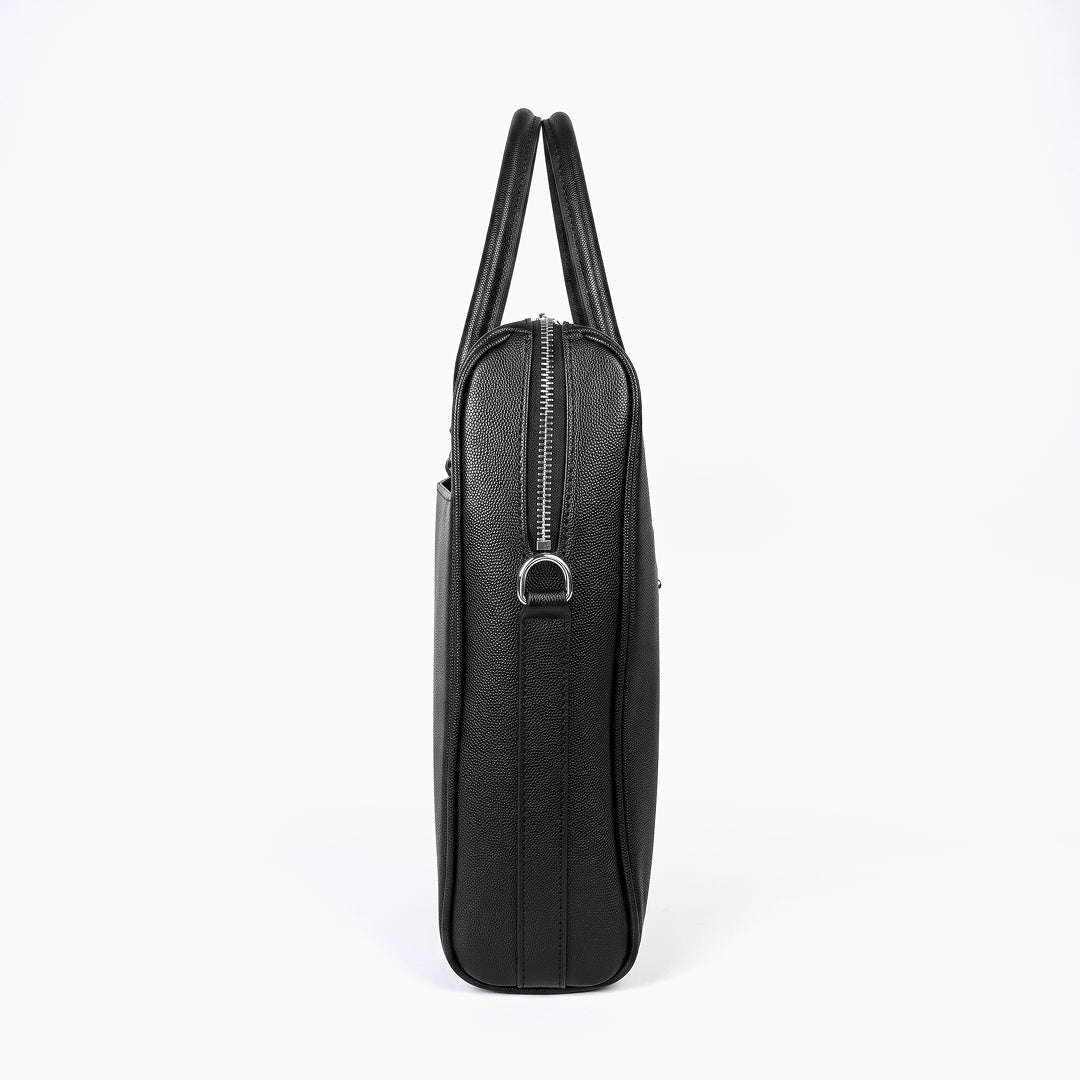 Grained Leather Briefcase