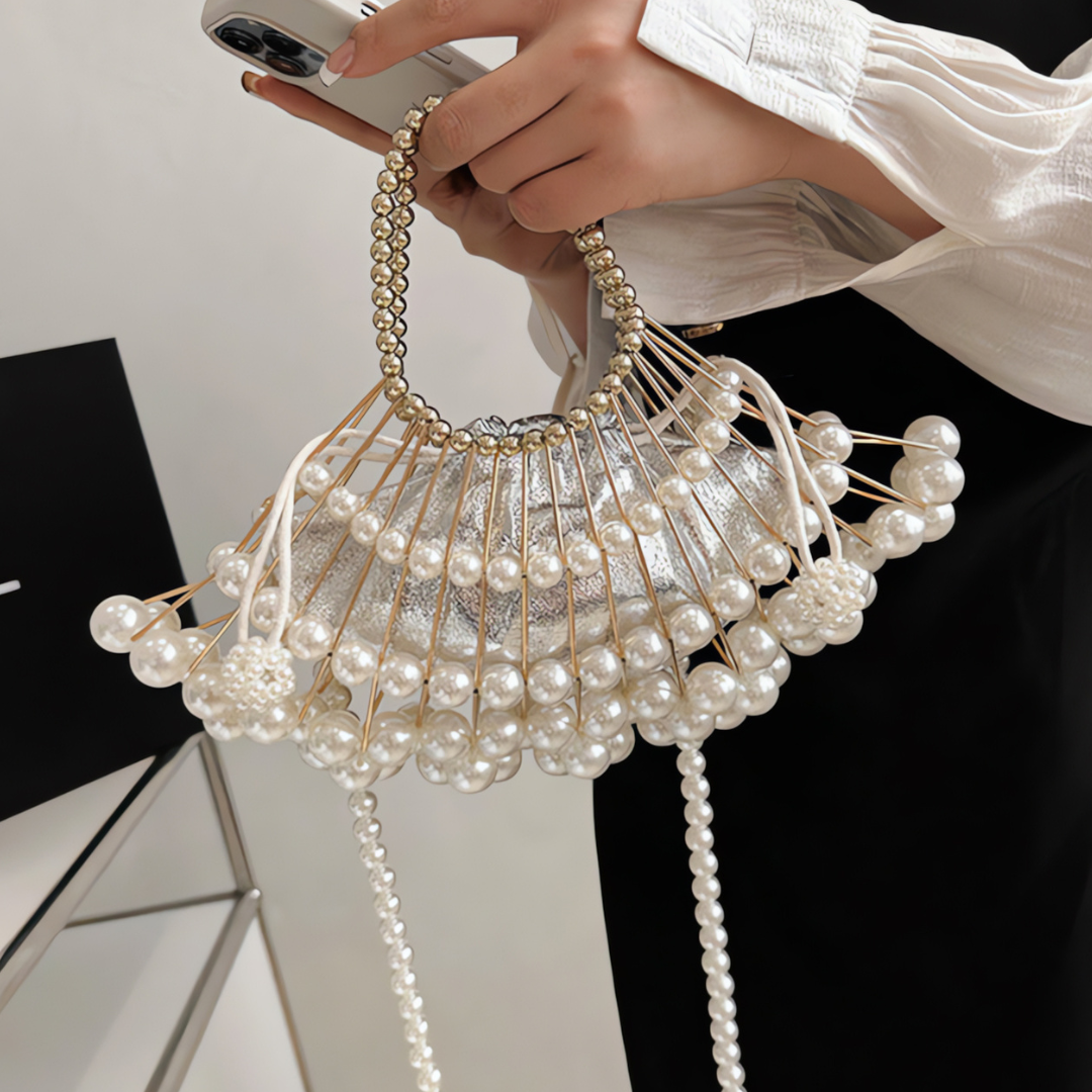 Borsa con perle di Sicilia