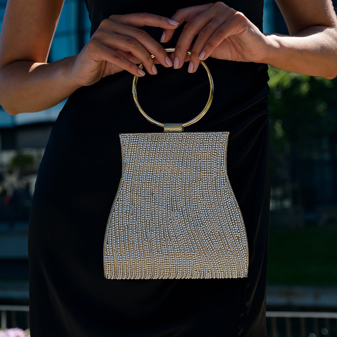 (CS) Borsetta Meghan con strass