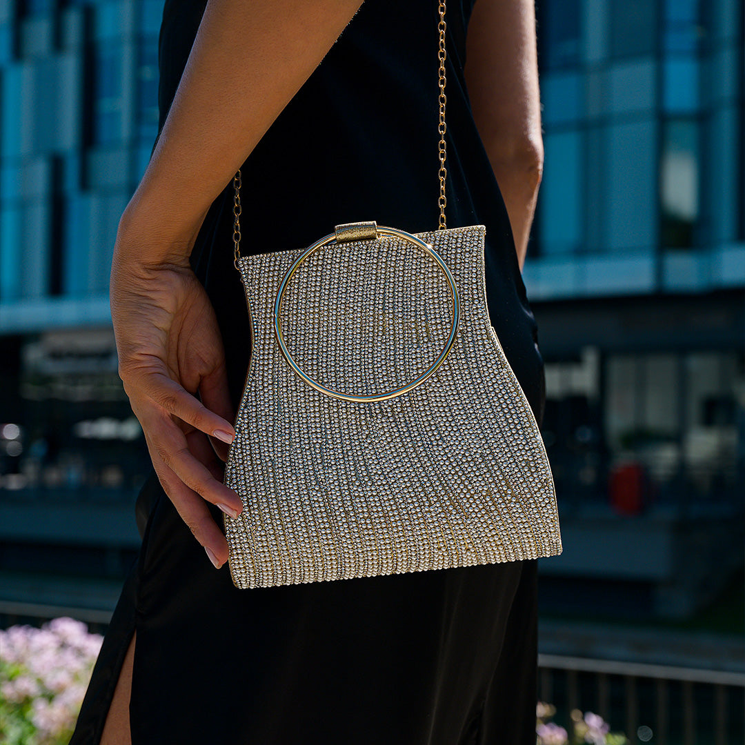 (CS) Borsetta Meghan con strass