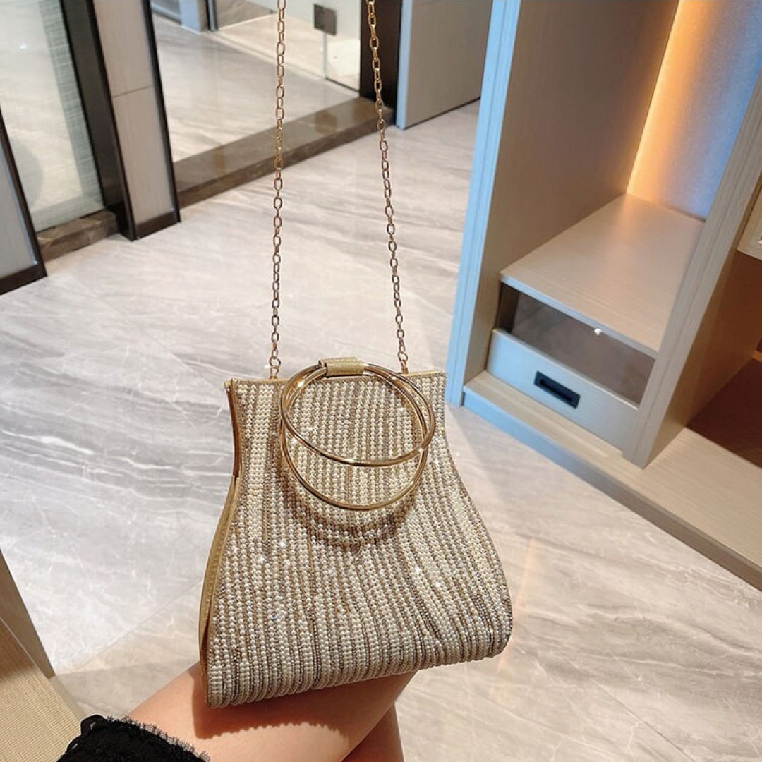 (CS) Borsetta Meghan con strass