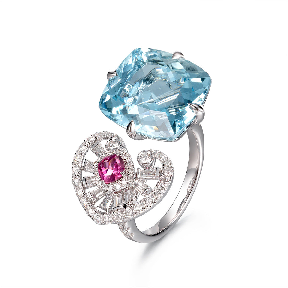 Anello Cuore Majestic Belle