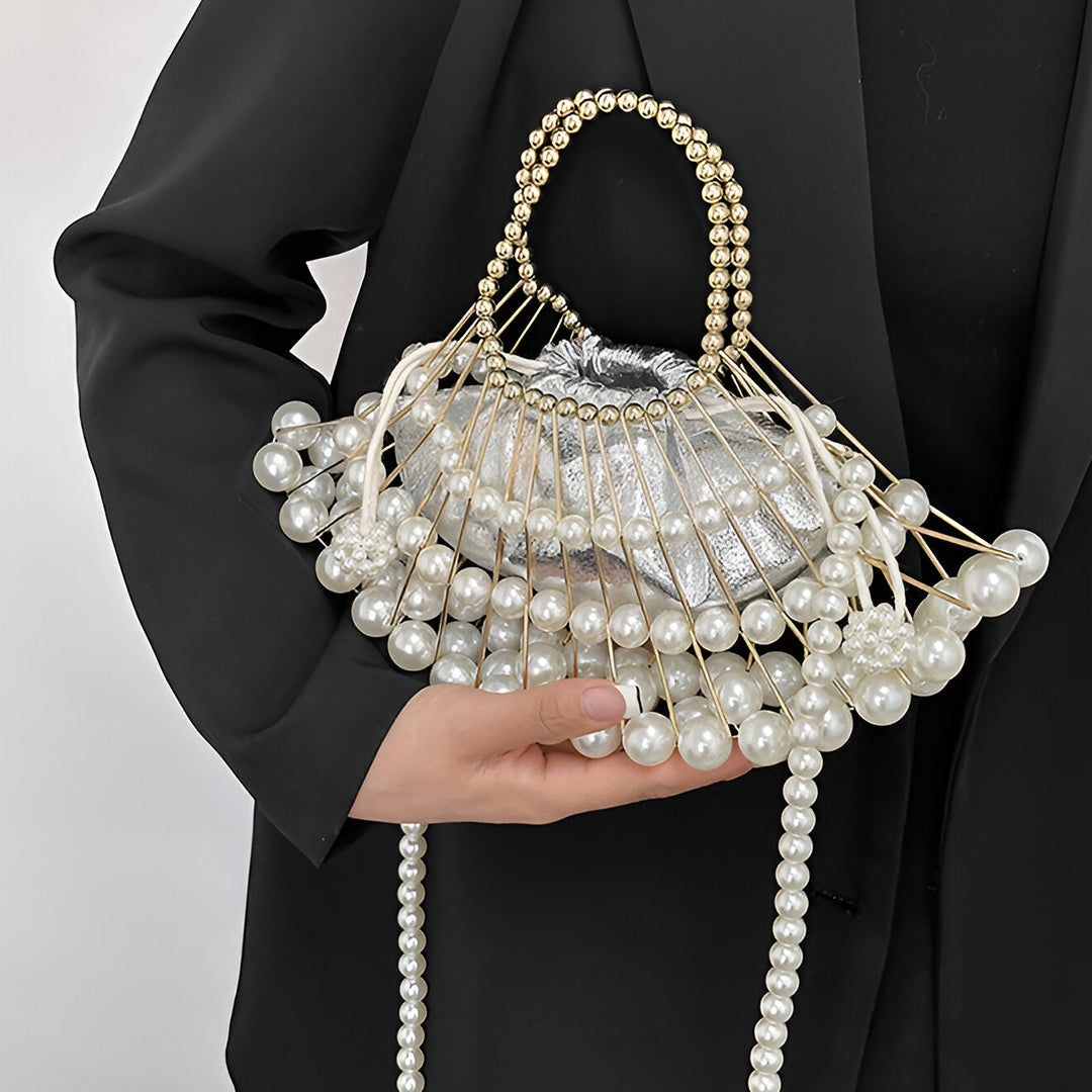 Borsa con perle di Sicilia
