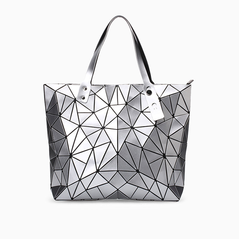 Borsa tote media geometrica