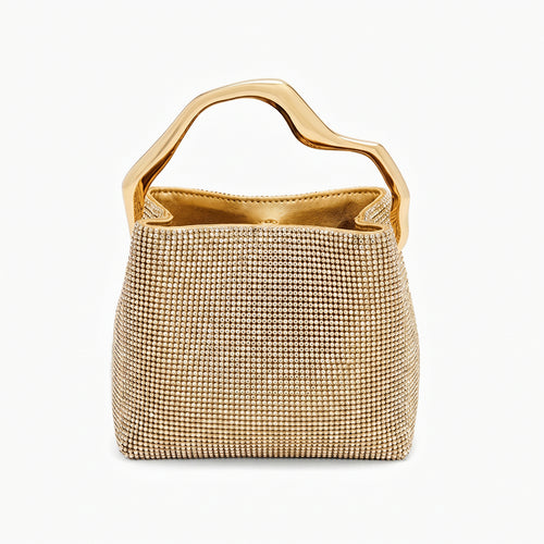 Celeste Crystal Bucket Bag
