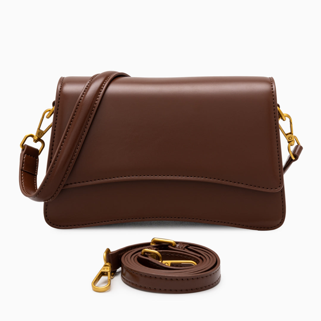<tc>Borsa a tracolla in pelle Britney Sleek</tc>