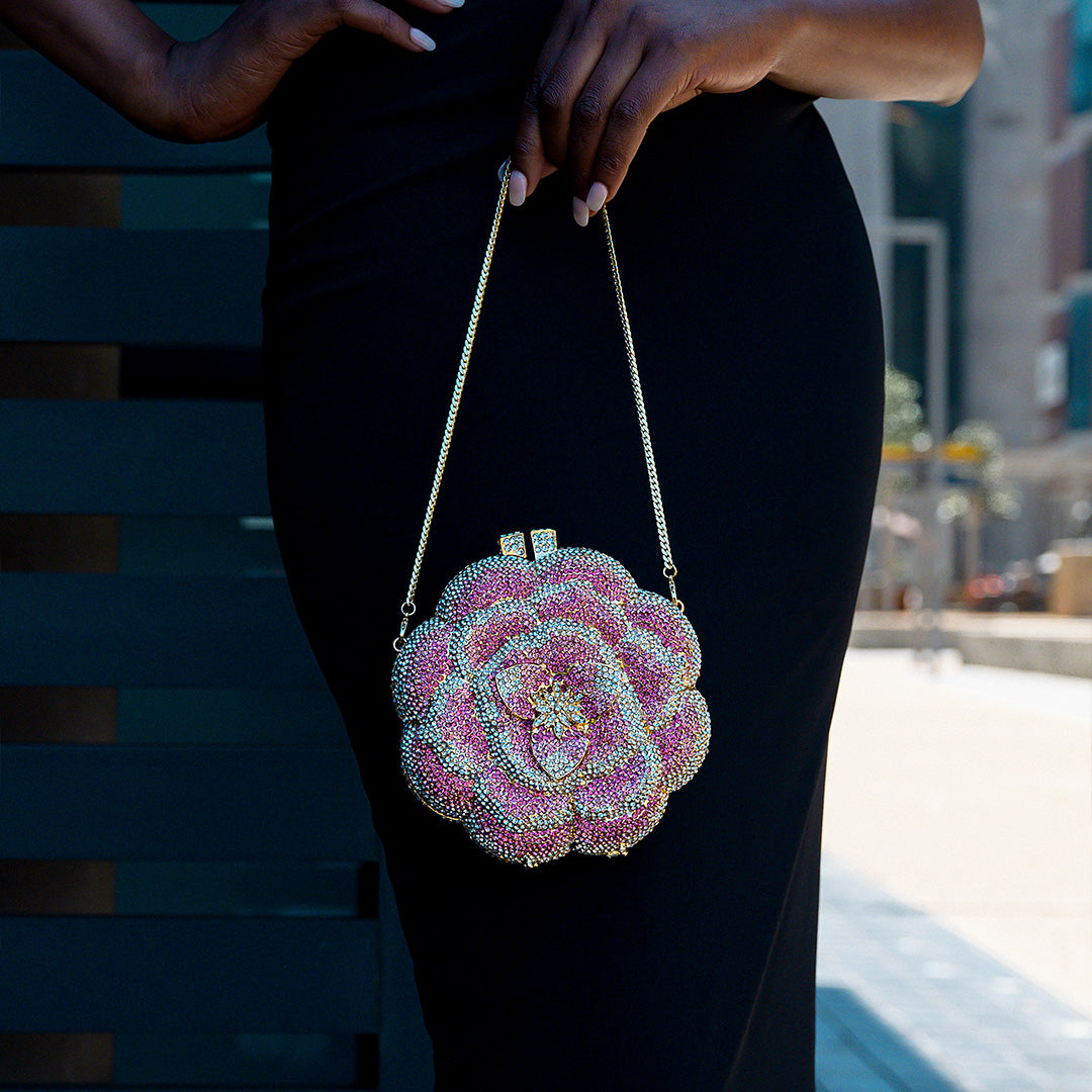 Pochette Jeline a fiori