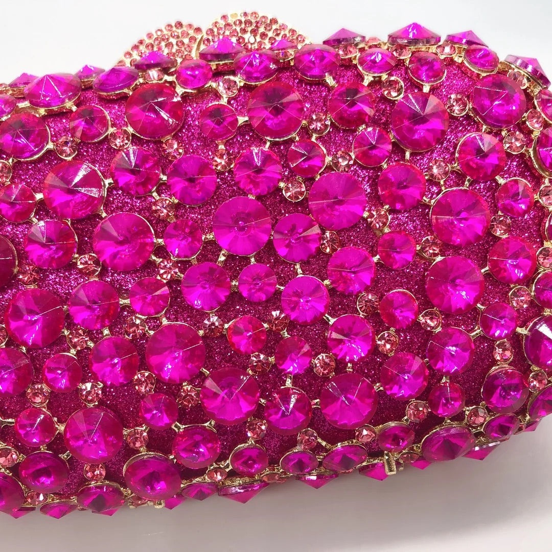 Jessica Pochette con strass