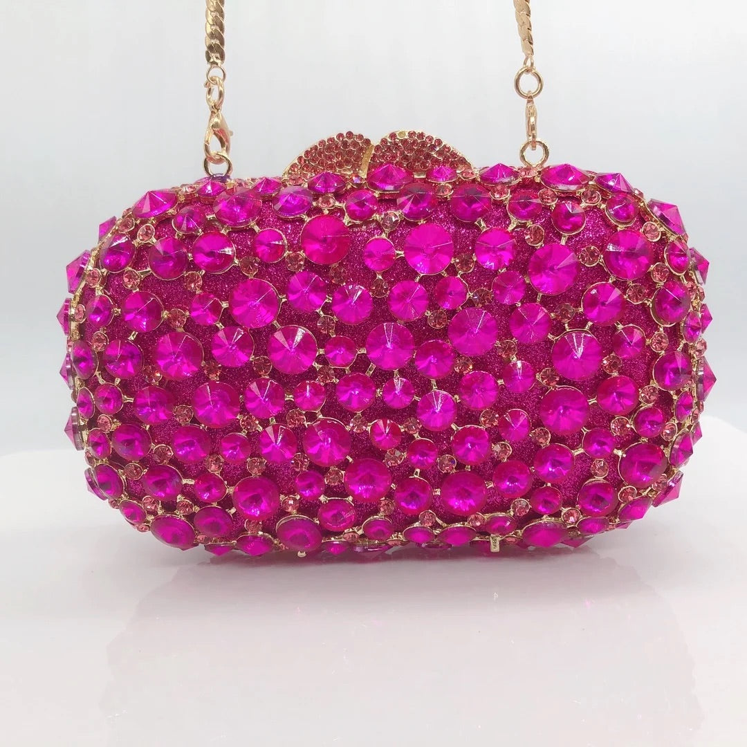 Jessica Pochette con strass