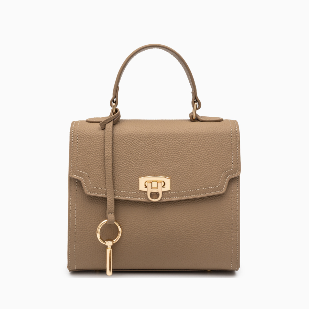 <tc>Aubri - Borsa in pelle strutturata</tc>