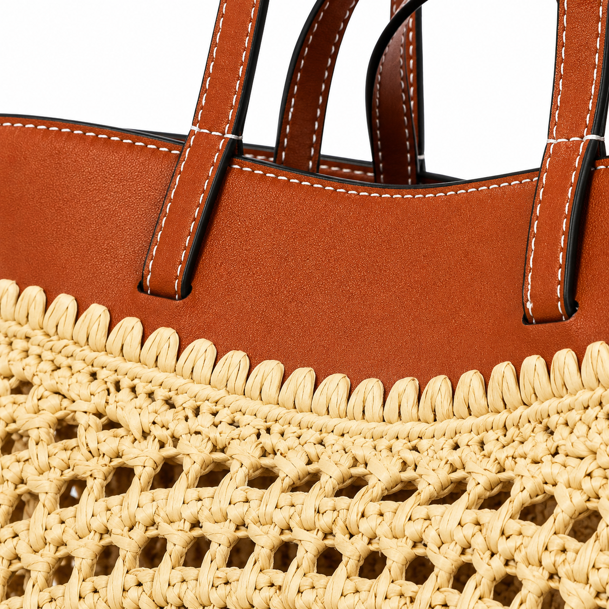 Reni Raffia Tote Bag