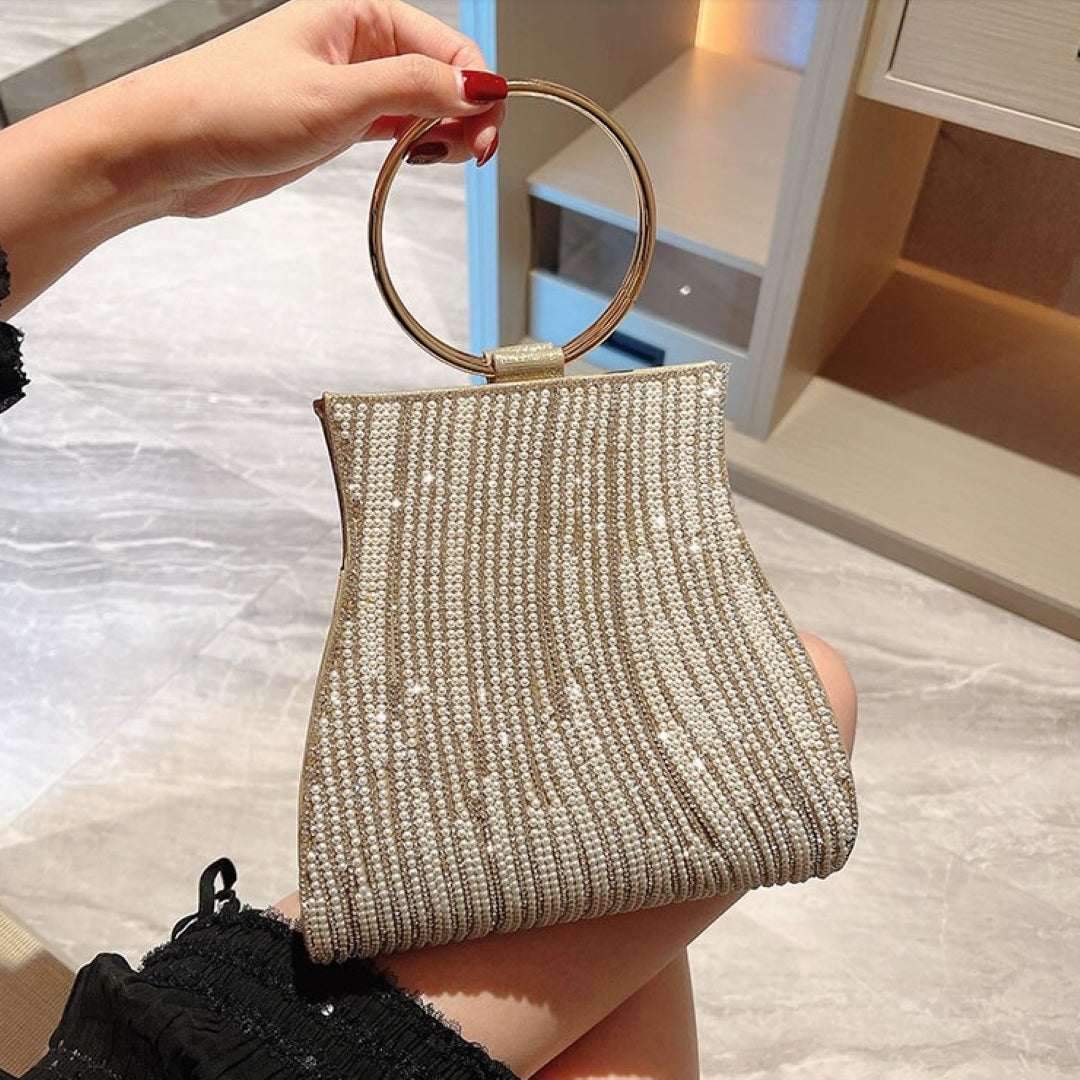 Meghan Borsa con strass