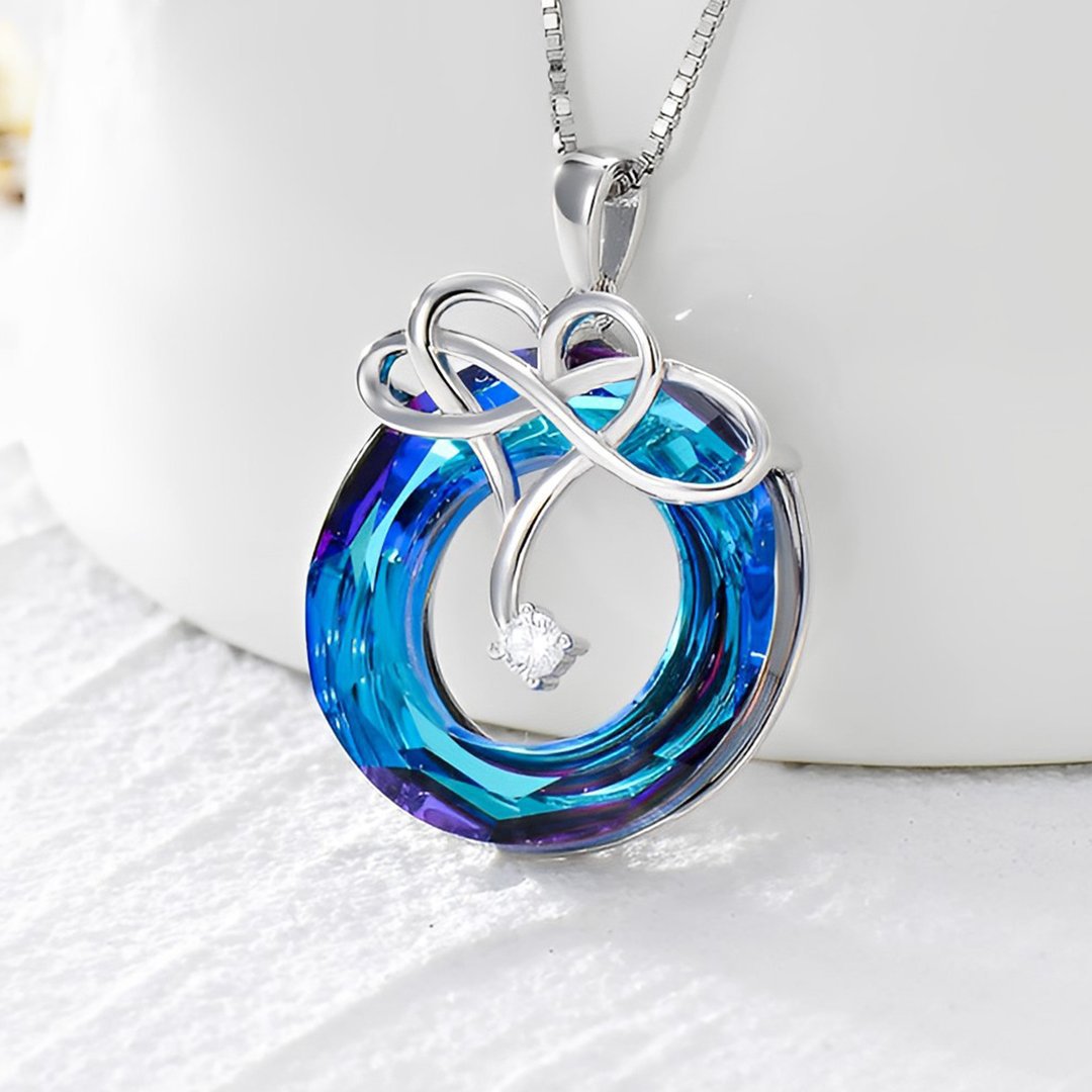 Ti amo finché l'infinito non si esaurisce - Collana in argento 925