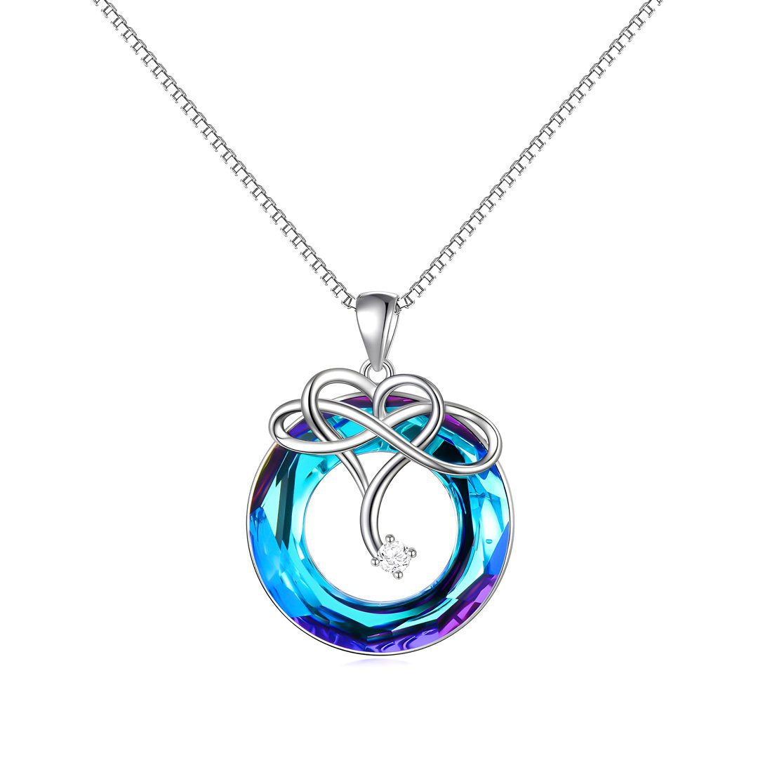 Ti amo finché l'infinito non si esaurisce - Collana in argento 925