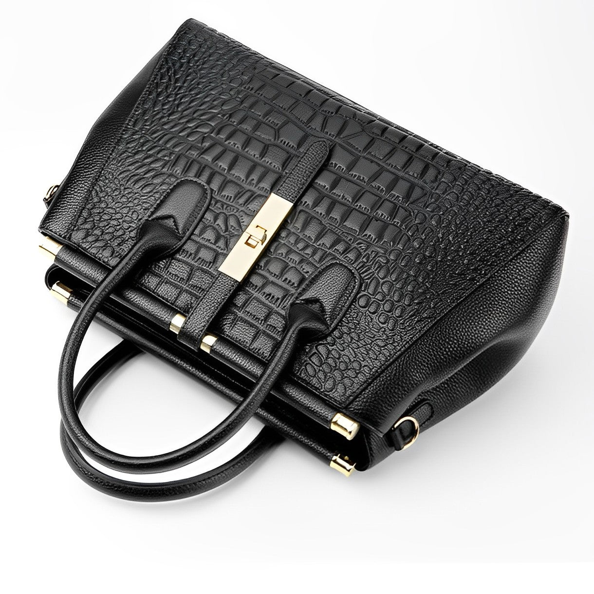 Borsa Tote media Miriam in vera pelle