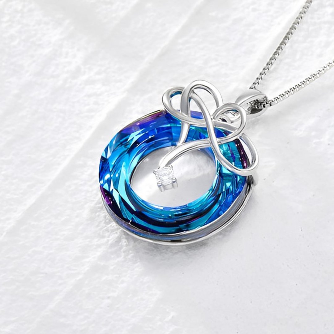 Ti amo finché l'infinito non si esaurisce - Collana in argento 925